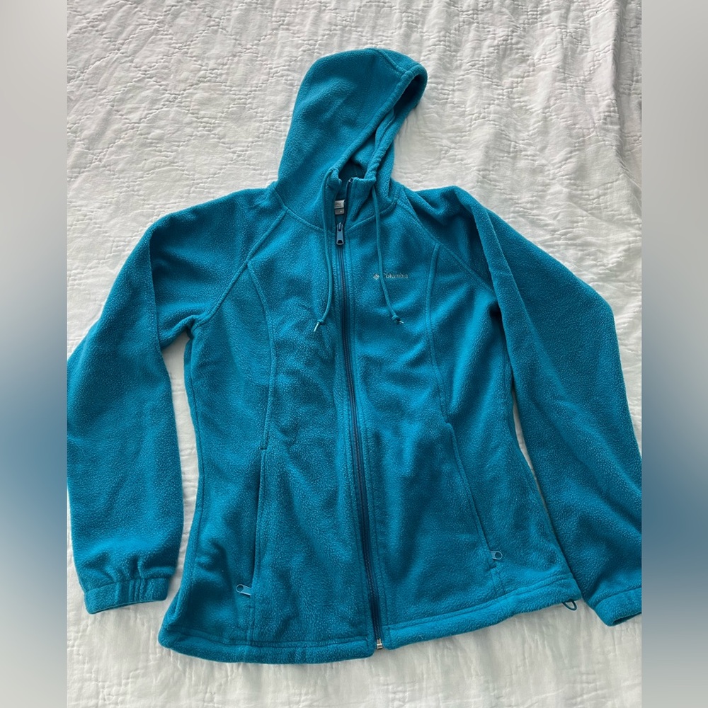 Columbia Women’s Zip-up Fleece Size Medium